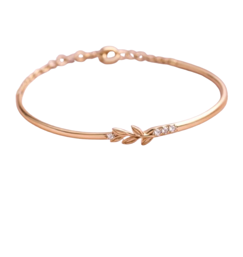 Golden Laurel Spark Bracelet