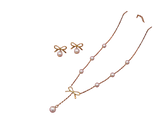 Pearl Bow Elegance Set